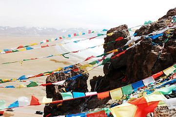 Image showing Landscape in Tibet