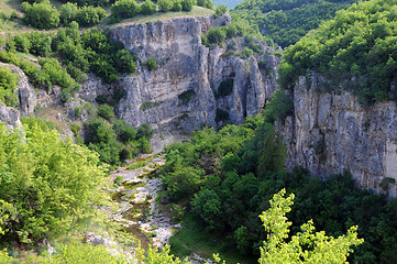 Image showing Emen Canyon in Bulgaria