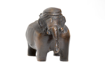 Image showing Elephant figure isolated