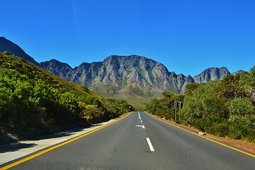 Image showing Coastal road