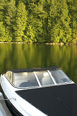 Image showing boat docked