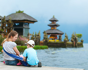 Image showing Family in Bali