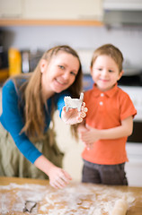 Image showing Family Baking