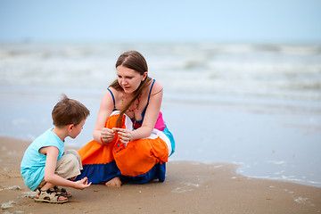 Image showing Beach fun