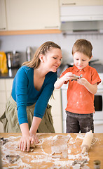 Image showing Family Baking