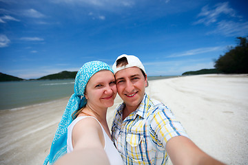 Image showing Couple on vacation