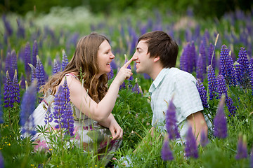 Image showing Romantic couple