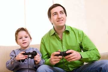Image showing Video Games Playing