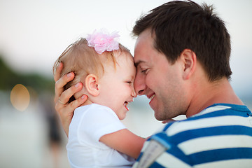 Image showing Father and daughter