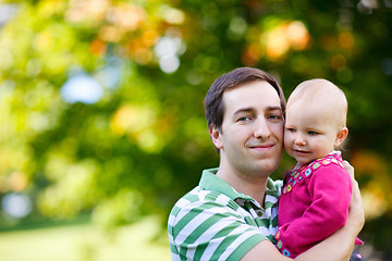 Image showing Family outdoors