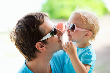 Image showing Father and daughter