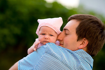 Image showing Happy fatherhood