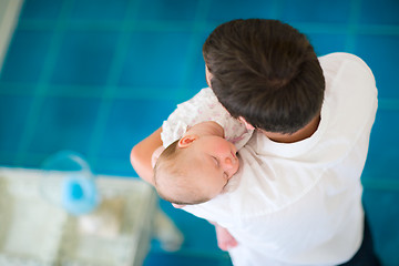 Image showing Happy fatherhood