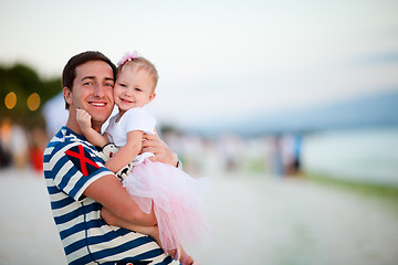 Image showing Father and daughter