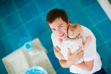 Image showing Happy fatherhood