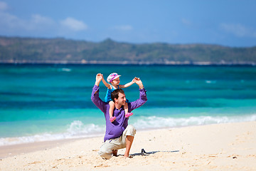 Image showing Father and daughter