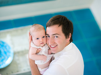 Image showing Happy fatherhood