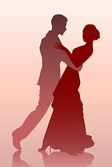 Image showing Couple dancing