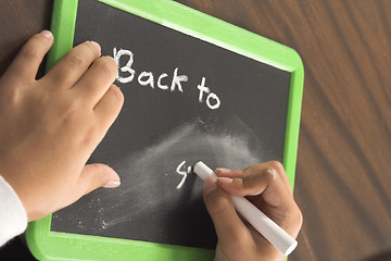 Image showing chalkboard