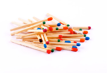 Image showing Stack of Matches
