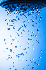 Image showing Shower Head with Droplet Water