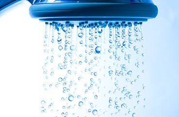 Image showing Shower Head with Droplet Water