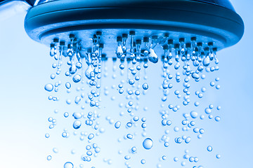 Image showing Shower Head with Droplet Water