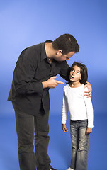 Image showing father and daughter