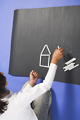 Image showing black board