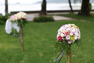 Image showing wedding flowers