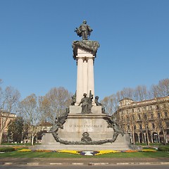 Image showing Vittorio Emanuele II statue