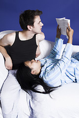 Image showing couple on couch