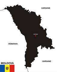 Image showing moldova map