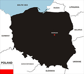 Image showing poland map