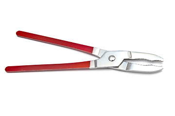 Image showing Red pliers