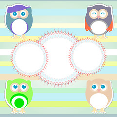 Image showing Cute Vector Owl