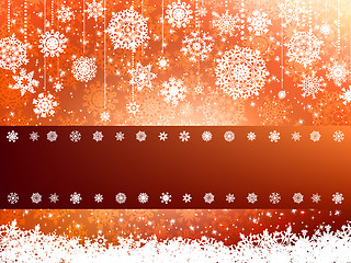 Image showing Elegant christmas background. EPS 8