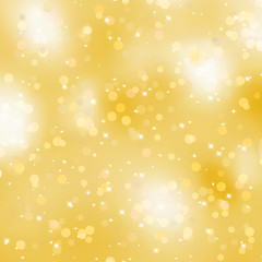 Image showing Glittery gold Christmas background. EPS 8