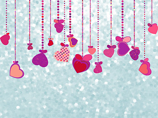 Image showing Valentines Day Background. EPS 8