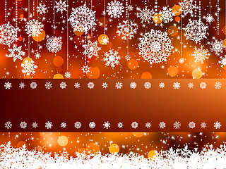 Image showing Elegant christmas background. EPS 8