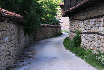 Image showing Narrow Street of Arbanasi Village
