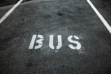 Image showing Bus Lane