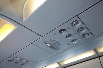 Image showing Plane interior