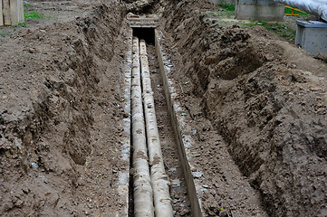 Image showing Repair of pipeline