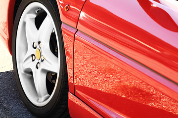 Image showing Sportcar detail