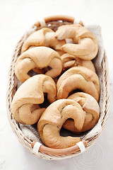 Image showing yeast cinnamon croissant