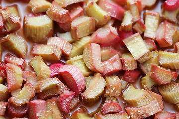 Image showing rhubarb tart