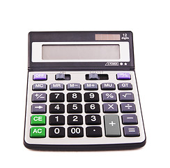 Image showing calculator isolated