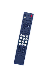 Image showing TV remote control isolated