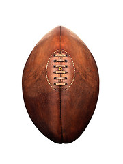 Image showing American football isolated over a white